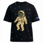 Camiseta Oversized MOKEEP - Estilo Drop Streetwear Premium Off-White