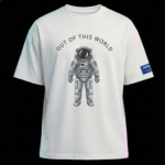 Camiseta Oversized Streetwear MOKEEP UNIVERSE 2026 - Neon Pulse