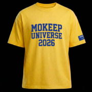 Camiseta Oversized MOKEEP UNIVERSE 2026 - Vanguarda Urbana