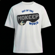Camiseta Oversized MOKEEP UNIVERSE 2026 - Além do Mundo