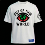 Camiseta Oversized MOKEEP UNIVERSE 2026 - Visão Cósmica