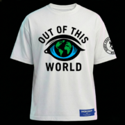 Camiseta Oversized MOKEEP UNIVERSE 2026 - Olhar Cósmico